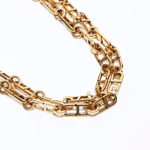 クリスチャンディオール Christian Dior トロッター キャンバス チェーン ショルダーバッグ レッド WS12711
