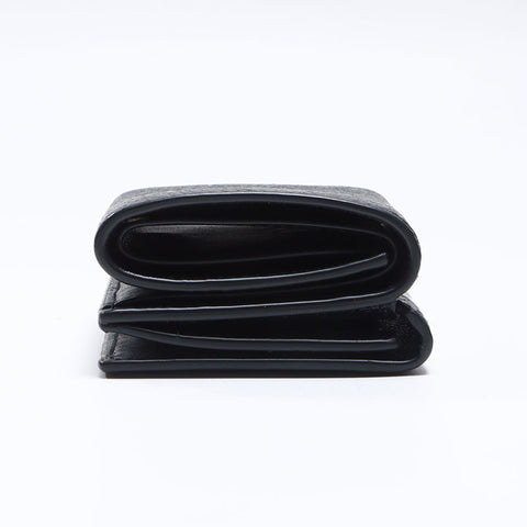 BALENCIAGA ×Adidas Adidas Mini Compact Collaboration Tri-fold wallet black WS12722