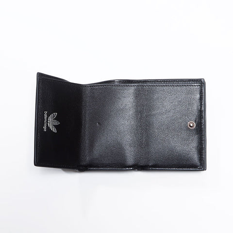 BALENCIAGA ×Adidas Adidas Mini Compact Collaboration Tri-fold wallet black WS12722