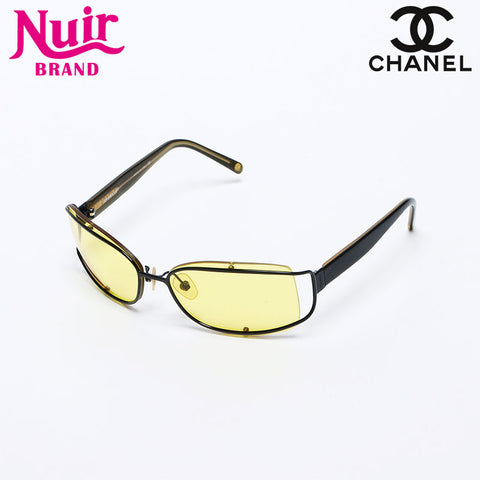 シャネル CHANEL リムレス イエローレンズ サングラス イエロー WS12735
