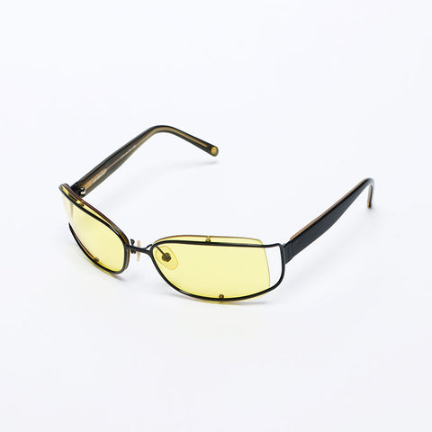 シャネル CHANEL リムレス イエローレンズ サングラス イエロー WS12735