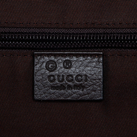 Gucci GG帆布背包/落日米色WS12738