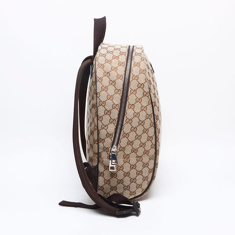 Gucci GG帆布背包/落日米色WS12738