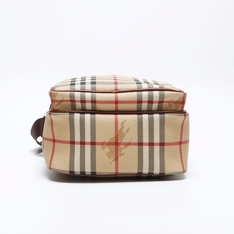 BURBERRY Novacheck PVC Shoulder Bag beige WS12741