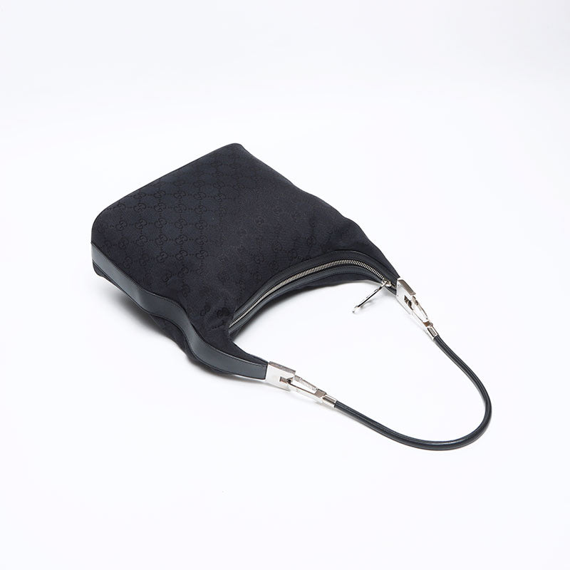 グッチ GUCCI GGキャンバス レザー シルバー金具 ショルダーバッグ