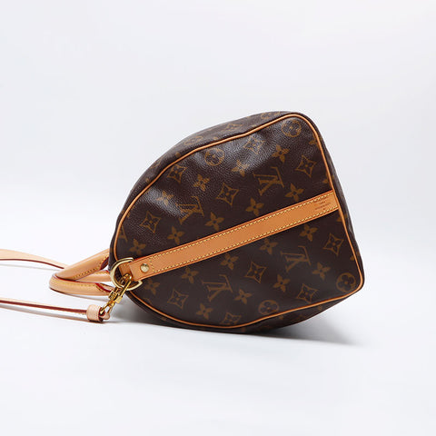 LOUIS VUITTON Speedy 35 Monogram 2way 2015 Boston bag Brown WS12760