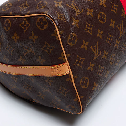 LOUIS VUITTON Speedy 35 Monogram 2way 2015 Boston bag Brown WS12760