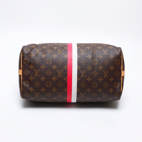 LOUIS VUITTON Speedy 35 Monogram 2way 2015 Boston bag Brown WS12760