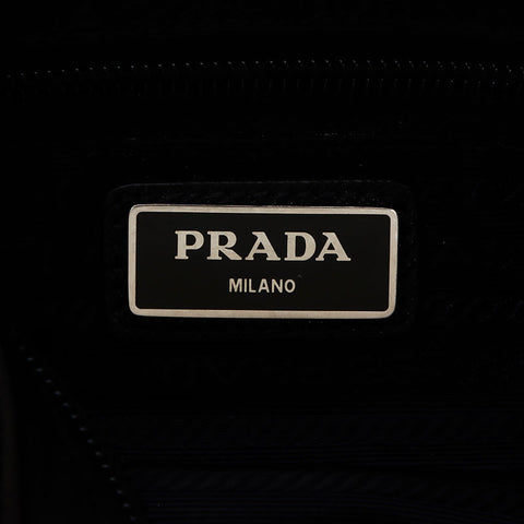 プラダ PRADA テスート ロゴ ショルダーバッグ ブラック WS12762