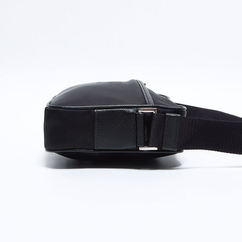 プラダ PRADA テスート ロゴ ショルダーバッグ ブラック WS12762