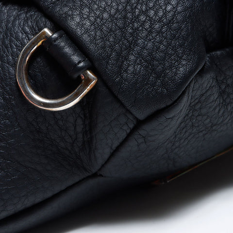 CHROME HEARTS Snat Pack Leather Waist bag black WS12766
