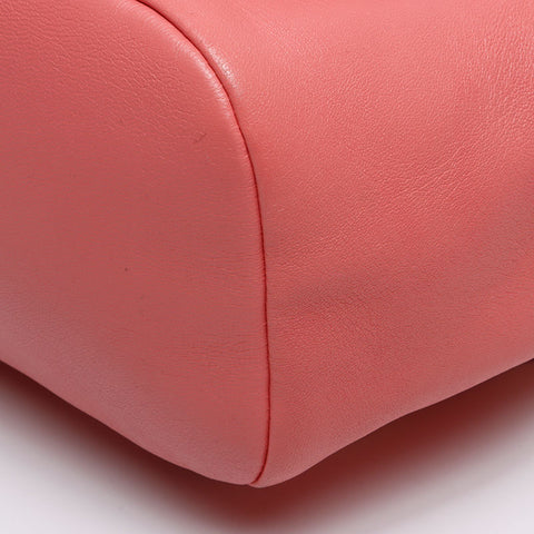 CHANEL Matelasse Lambskin Mini Chain Backpack Â· Daypack pink WS12771