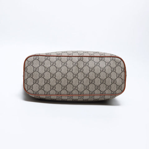 GUCCI GG Supreme 2way Handbag beige WS12773