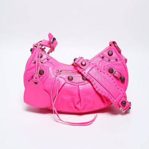 バレンシアガ BALENCIAGA ル カゴール スモール XS ショルダーバッグ ピンク WS12775