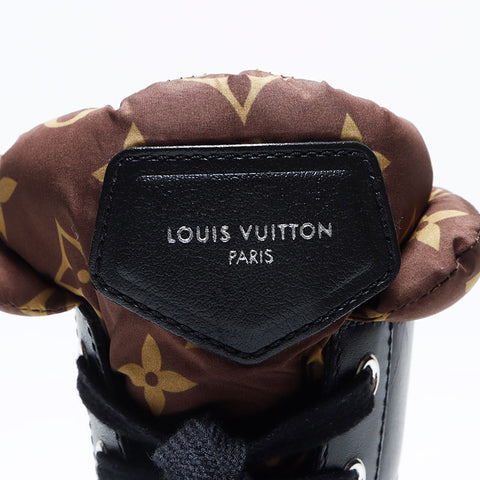 LOUIS VUITTON Ankle boots 21AW Leather Monogram Size:36 9.1" boots black WS12779
