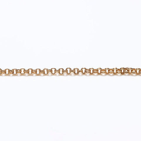 Christian Dior CD logo rhinestone Necklace gold WS12791