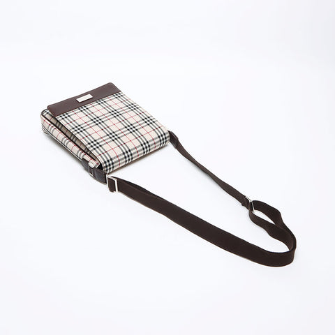 BURBERRY Nova Check Shoulder Bag beige WS12820