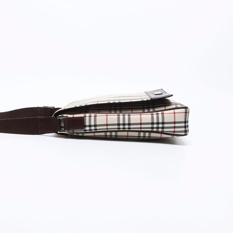 BURBERRY Nova Check Shoulder Bag beige WS12820