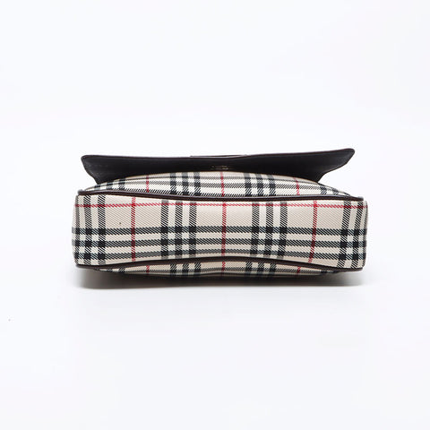 BURBERRY Nova Check Shoulder Bag beige WS12820