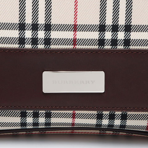 BURBERRY Nova Check Shoulder Bag beige WS12820