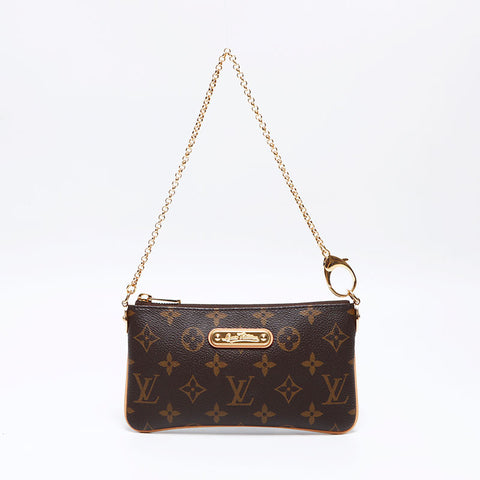 路易威登 2012 年 Monogram 手袋 Milla 手拿包 棕色 WS12835