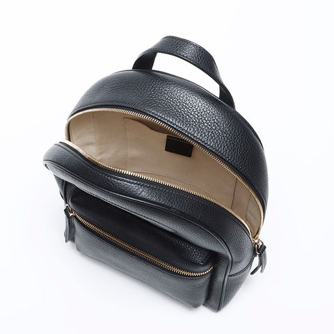 GUCCI Soho 链条皮革背包背包黑色 WS12839