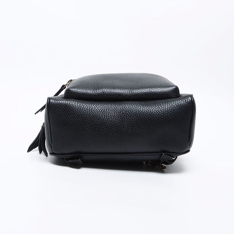 GUCCI Soho 链条皮革背包背包黑色 WS12839