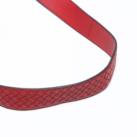 BOTTEGAVENETA INTRECCIATO 邮差包 单肩包 红色 WS12842