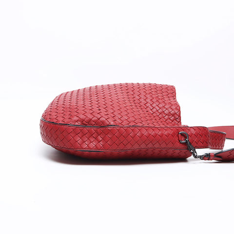 BOTTEGAVENETA INTRECCIATO 邮差包 单肩包 红色 WS12842