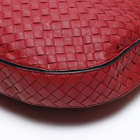 BOTTEGAVENETA INTRECCIATO 邮差包 单肩包 红色 WS12842