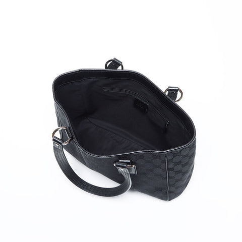 GUCCI GG canvas Tote Bag black WS12847