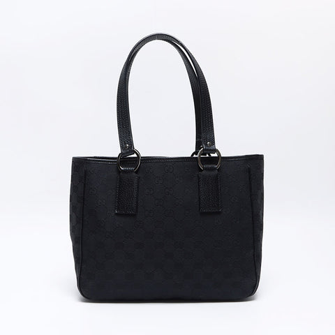 GUCCI GG canvas Tote Bag black WS12847