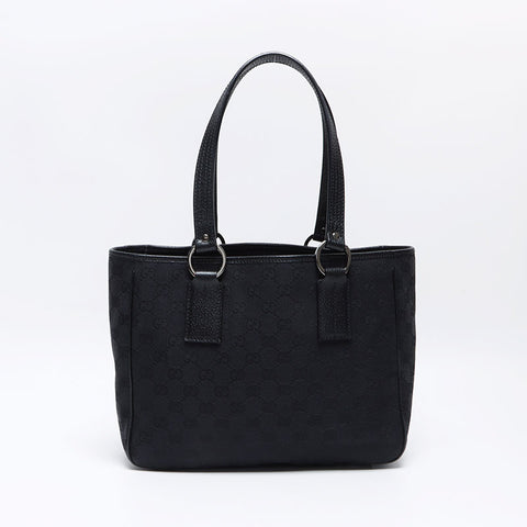 GUCCI GG canvas Tote Bag black WS12847