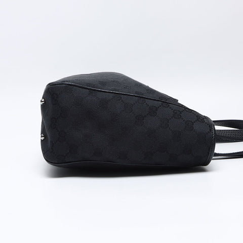 GUCCI GG canvas Tote Bag black WS12847