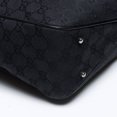 GUCCI GG canvas Tote Bag black WS12847