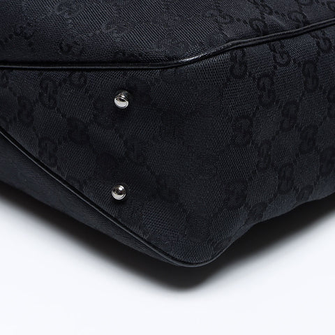 GUCCI GG canvas Tote Bag black WS12847