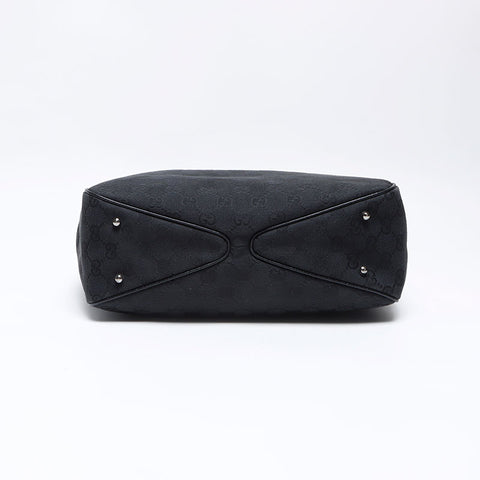 GUCCI GG canvas Tote Bag black WS12847