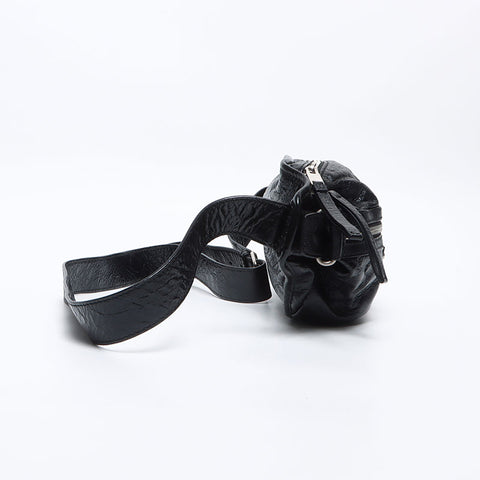BALENCIAGA Cagoule Classic Body Bag Waist bag black WS12848