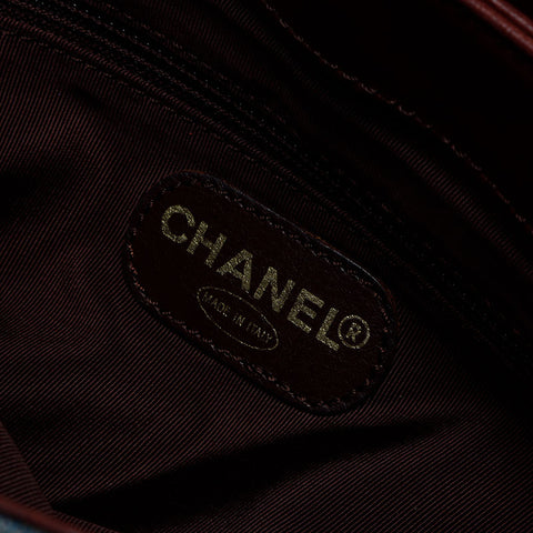 香奈儿香奈儿（Chanel Chanel）5号牛仔可可马克手提袋海军WS12854