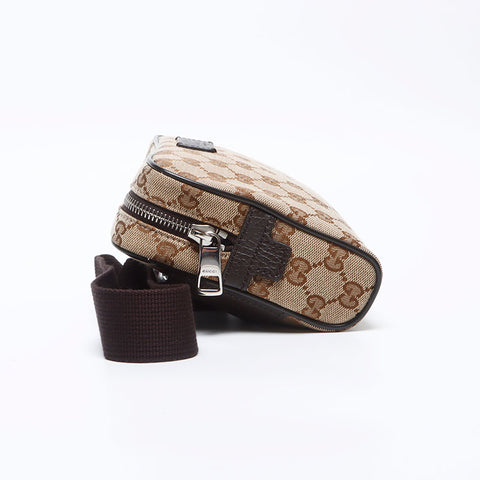 GUCCI GG canvas Waist bag beige WS12866