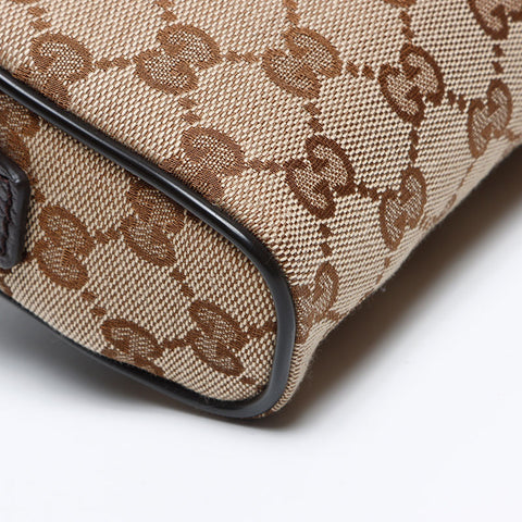 GUCCI GG canvas Waist bag beige WS12866