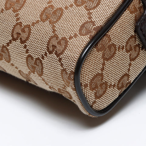 GUCCI GG canvas Waist bag beige WS12866