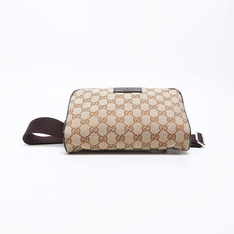 GUCCI GG canvas Waist bag beige WS12866