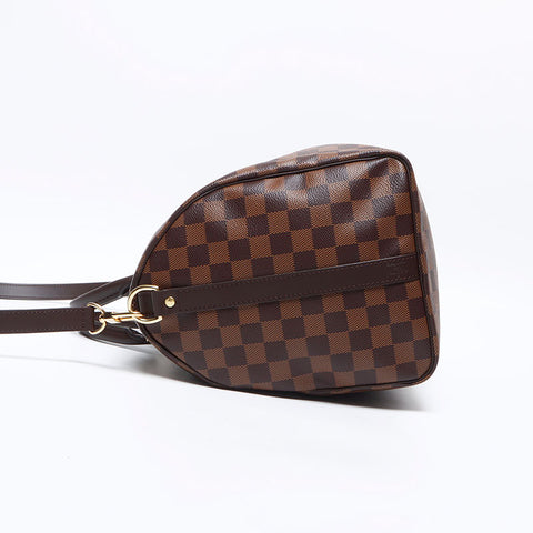LOUIS VUITTON Damier Speedy 35 2way Boston bag Brown WS12884