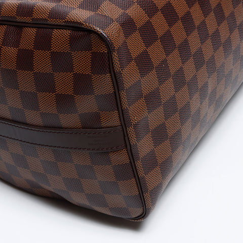 LOUIS VUITTON Damier Speedy 35 2way Boston bag Brown WS12884