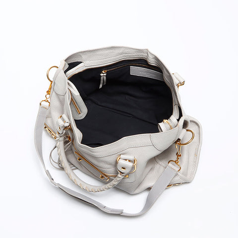 BALENCIAGA Classic 2way City Shoulder Bag Ivory WS12894