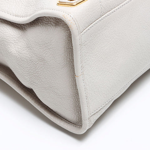 BALENCIAGA Classic 2way City Shoulder Bag Ivory WS12894