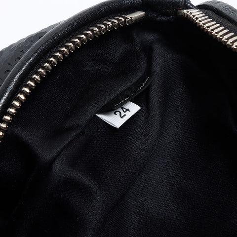 Miu Miu Sequined leather Baltic bag Shoulder Bag black WS12903