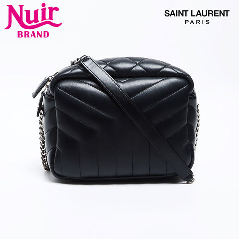 イヴ・サンローラン YVES SAINT LAURENT Yステッチ チェーン ショルダーバッグ ブラック WS12910