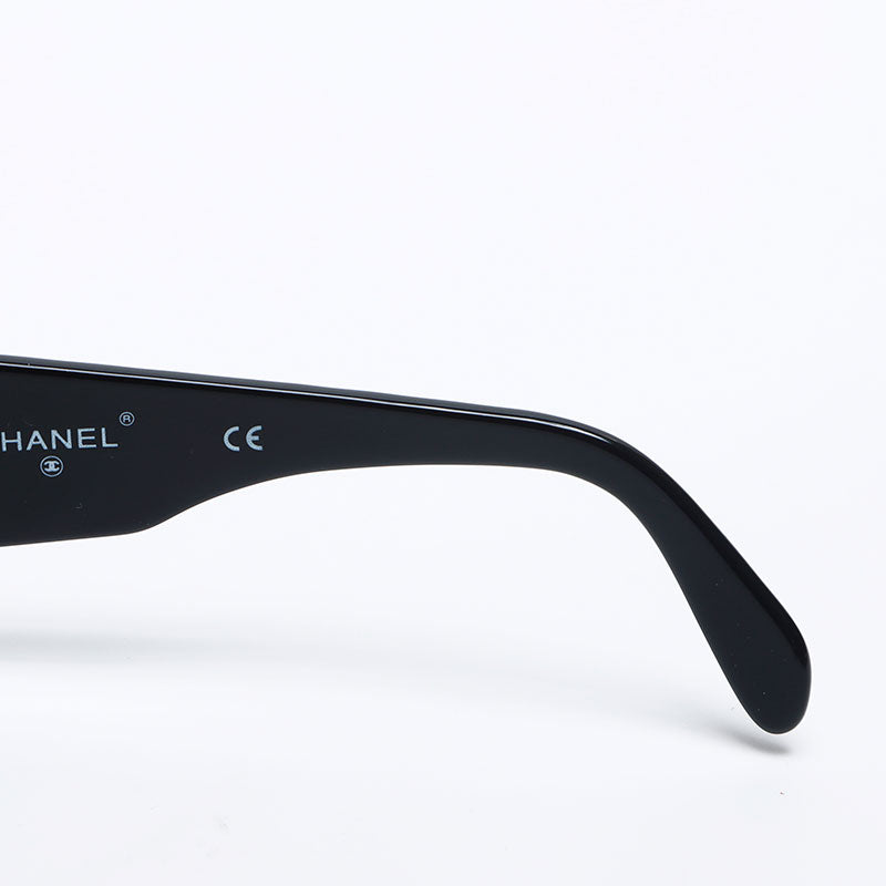 シャネル CHANEL ココマーク マトラッセ サングラス ブラック